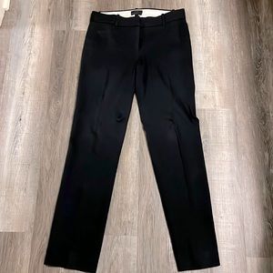 J. Crew Black Favorite Fit Straight Leg Pants. Size 4.